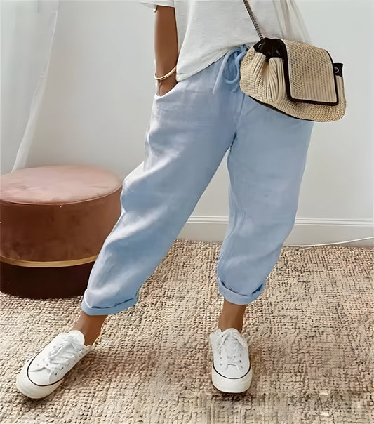 Nasim | Chic breathable linen trousers